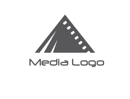 film reel mountain logo