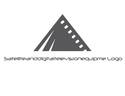 film reel mountain logo