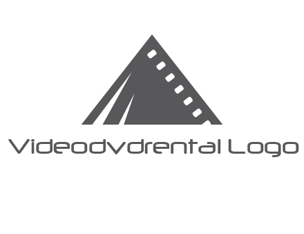 film reel mountain logo