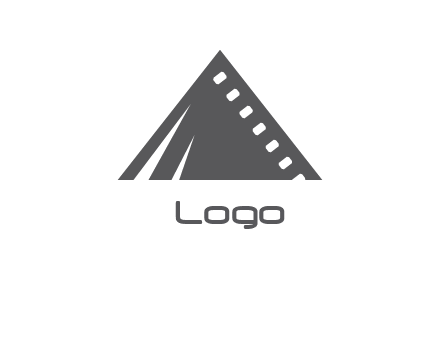 film reel mountain logo