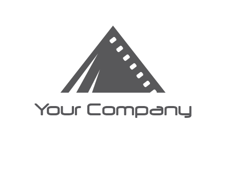 film reel mountain logo