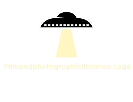 film reel incorporated with UFO logo