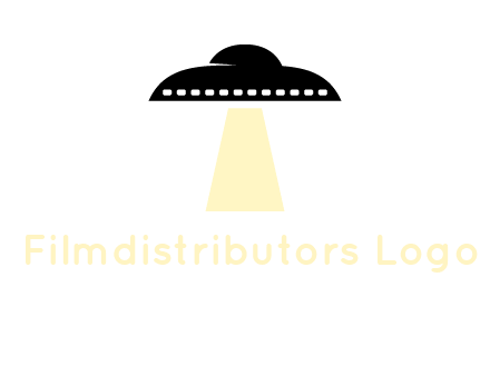 film reel incorporated with UFO logo