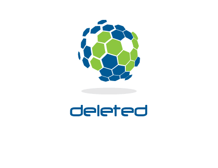 letter N inside hexagonal abstract globe logo