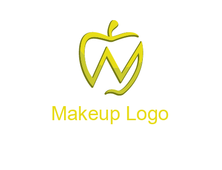 letter N incorporated with apple logo