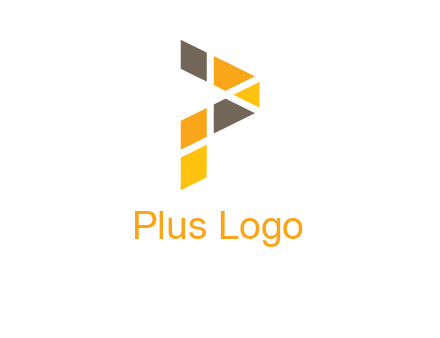 mosaic letter P