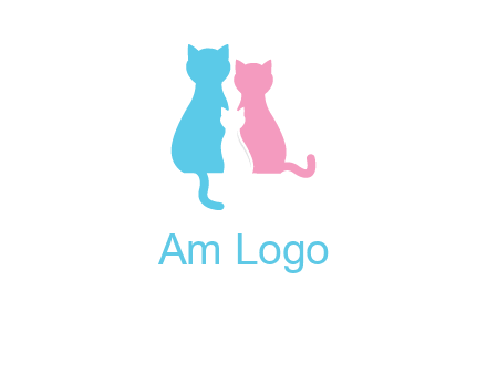 cat family logo