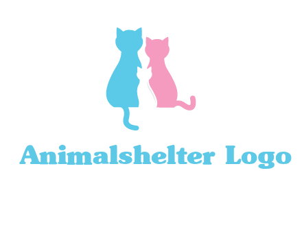 cat family logo