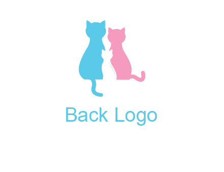 cat family logo