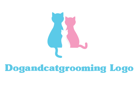 cat family logo