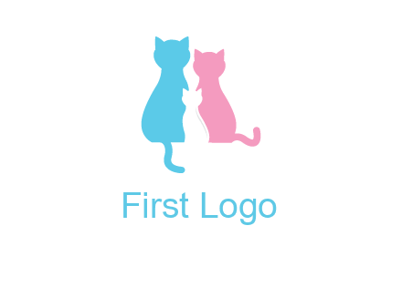 cat family logo