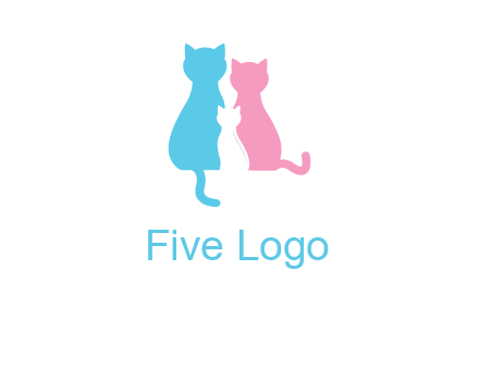 cat family logo