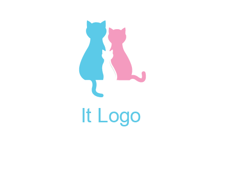 cat family logo