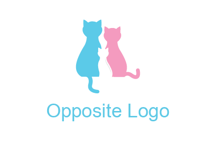 cat family logo