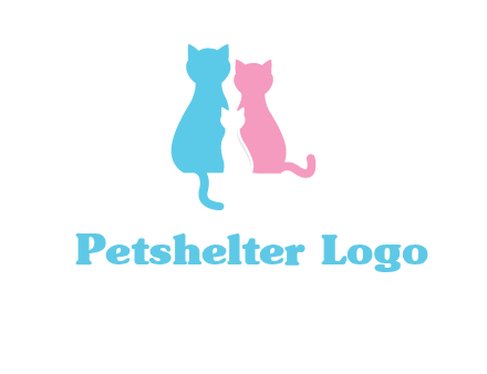 cat family logo