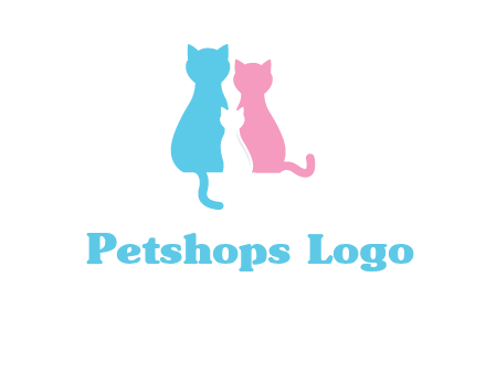 cat family logo