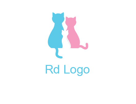 cat family logo