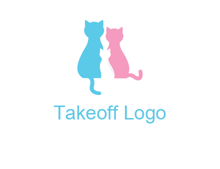 cat family logo