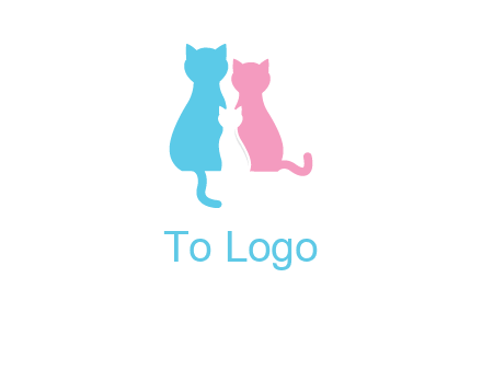 cat family logo