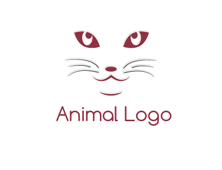 abstract cat logo