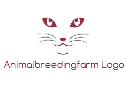 abstract cat logo