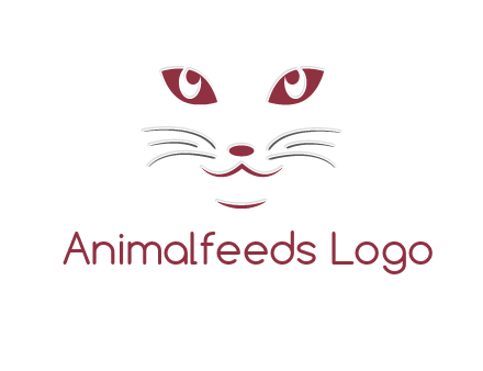 abstract cat logo