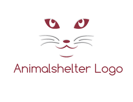 abstract cat logo