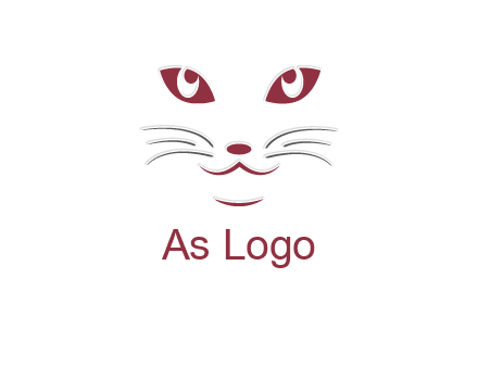 abstract cat logo