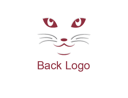 abstract cat logo