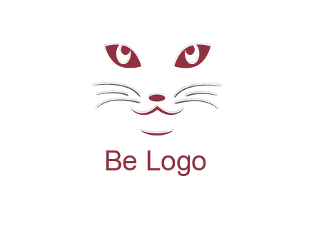 abstract cat logo