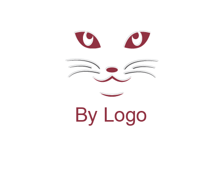 abstract cat logo