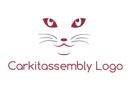 abstract cat logo