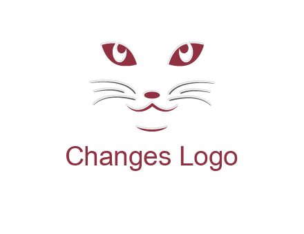 abstract cat logo