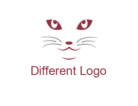 abstract cat logo