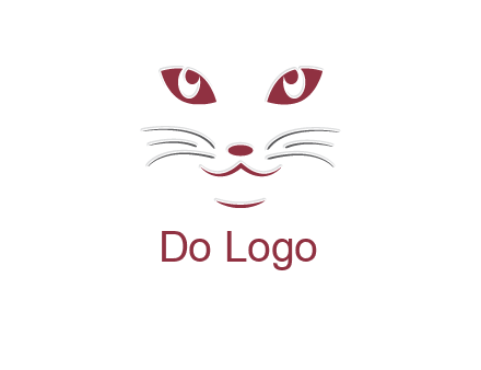 abstract cat logo