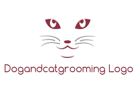 abstract cat logo