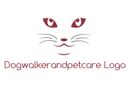 abstract cat logo