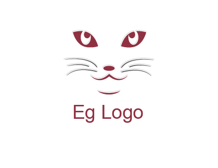 abstract cat logo