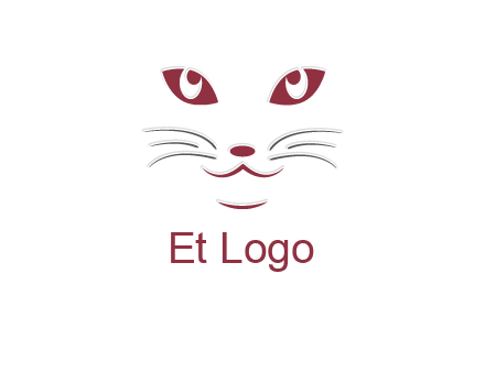 abstract cat logo