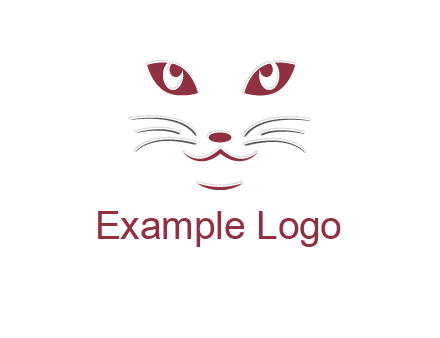 abstract cat logo