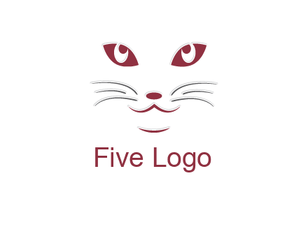 abstract cat logo