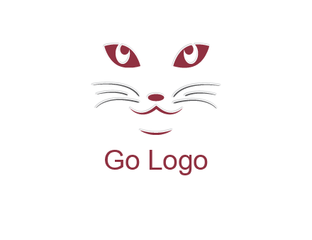 abstract cat logo