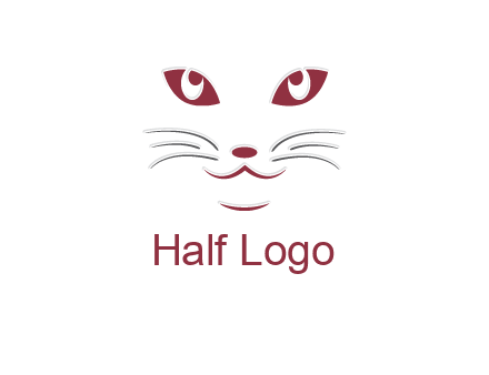 abstract cat logo