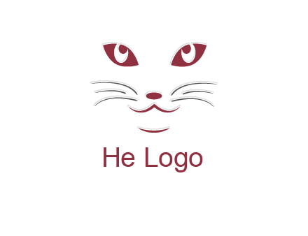 abstract cat logo