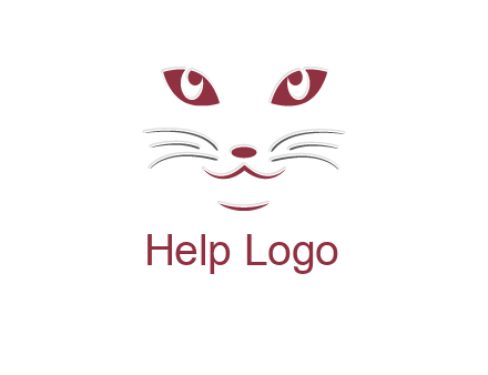 abstract cat logo