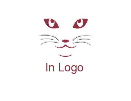 abstract cat logo