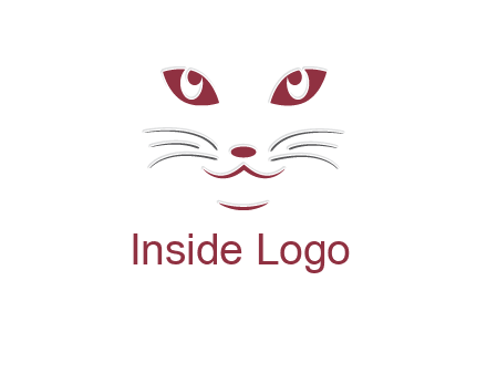abstract cat logo