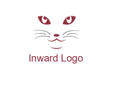 abstract cat logo