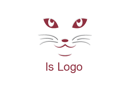 abstract cat logo