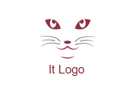 abstract cat logo